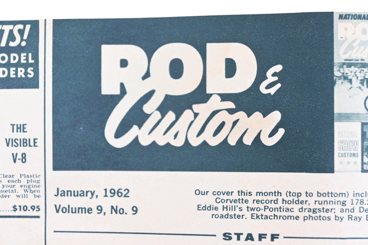 Rod & Custom DP005-38 January 1962 Magazine