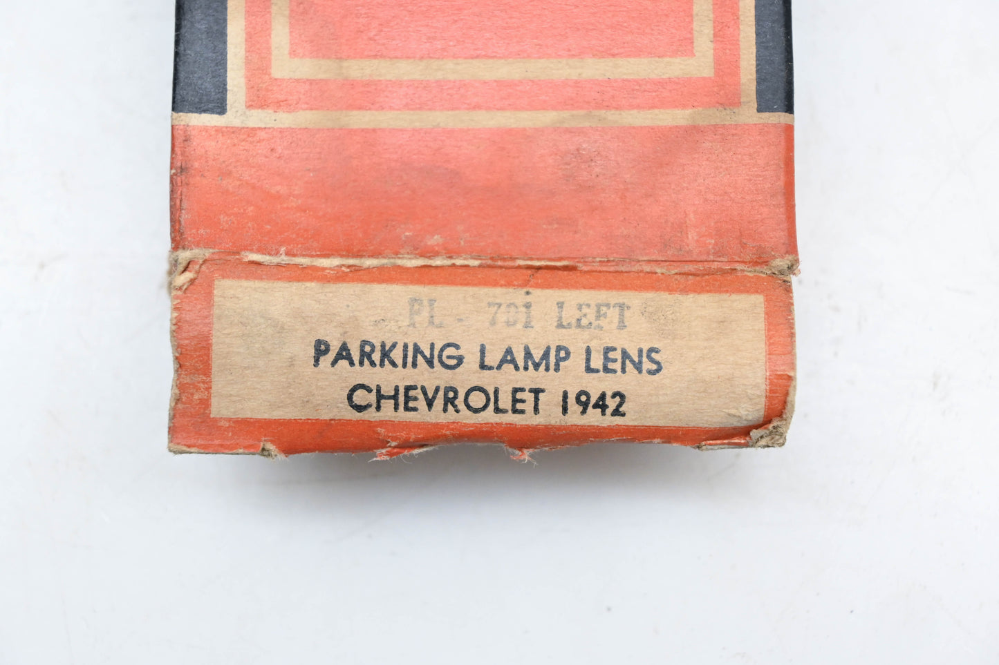 Lynx-Eye PL-701 Clear Frosted Glass Left Parking Lamp Lens NOS