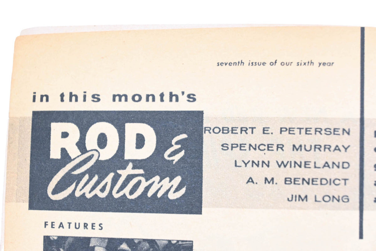 Rod & Custom AH024-17 November 1958 Magazine