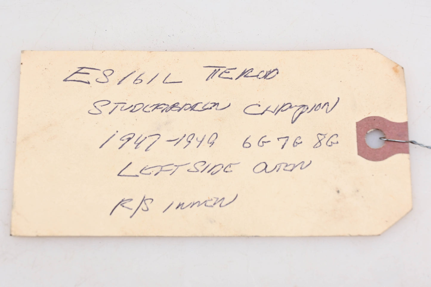 EIS ES161L Left Tie Rod End NOS