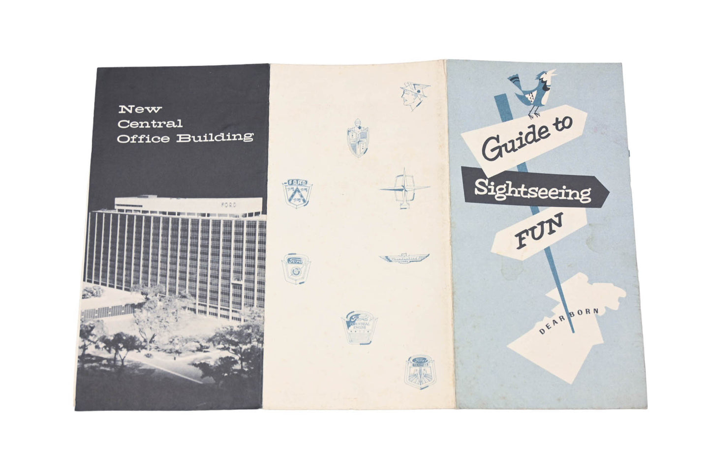 OEM Ford LM008-22 Guide To Sightseeing Fun Dearborn Brochure