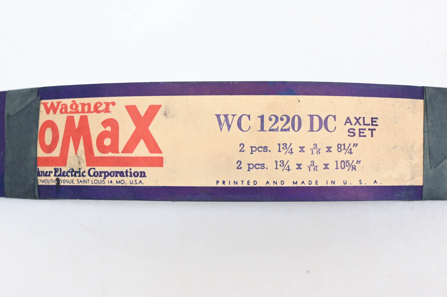 Wagner Comax WC1220, WC-1220-DC, WC1220DC Brake Lining Kit NOS
