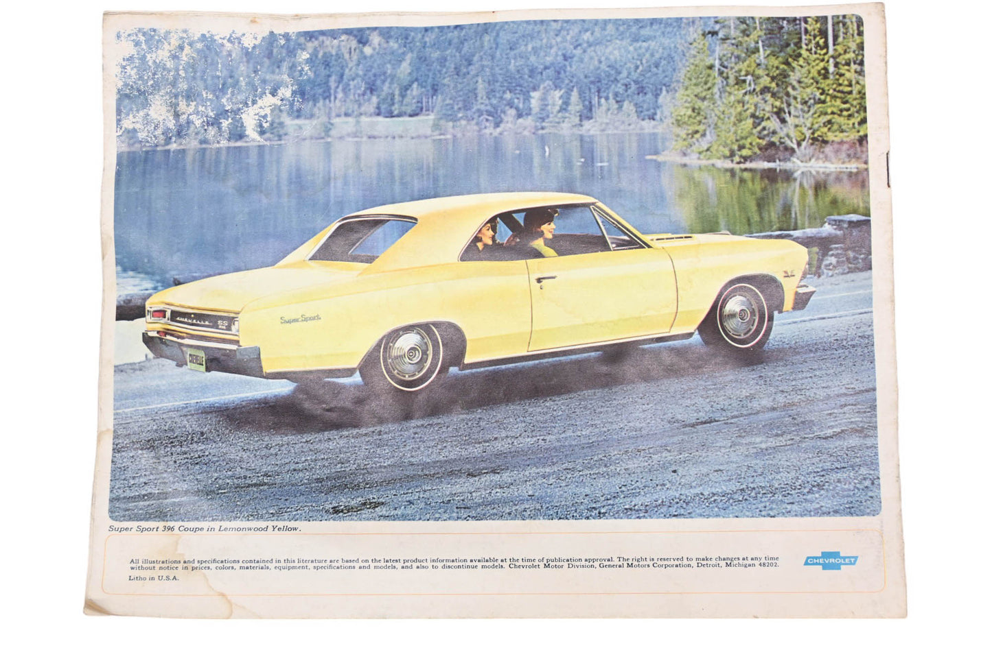 Chevrolet YO024-27 1966 Chevelle Sales Brochure