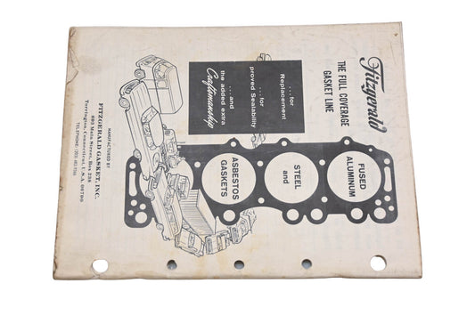 Fitzgerald 9-71 Replacement Specialized Gaskets Catalog