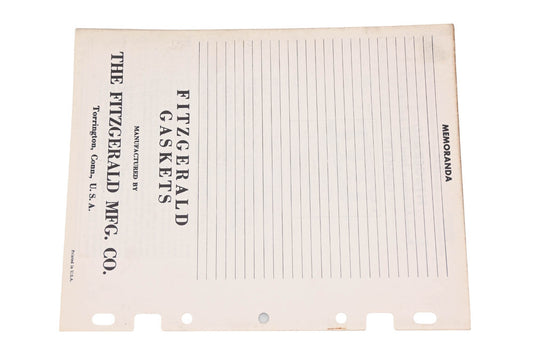 Fitzgerald 58-8 Dodge Replacement Gaskets Catalog