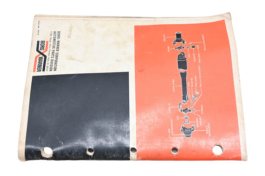Borg Warner UJ-71 Universal Joint Catalog