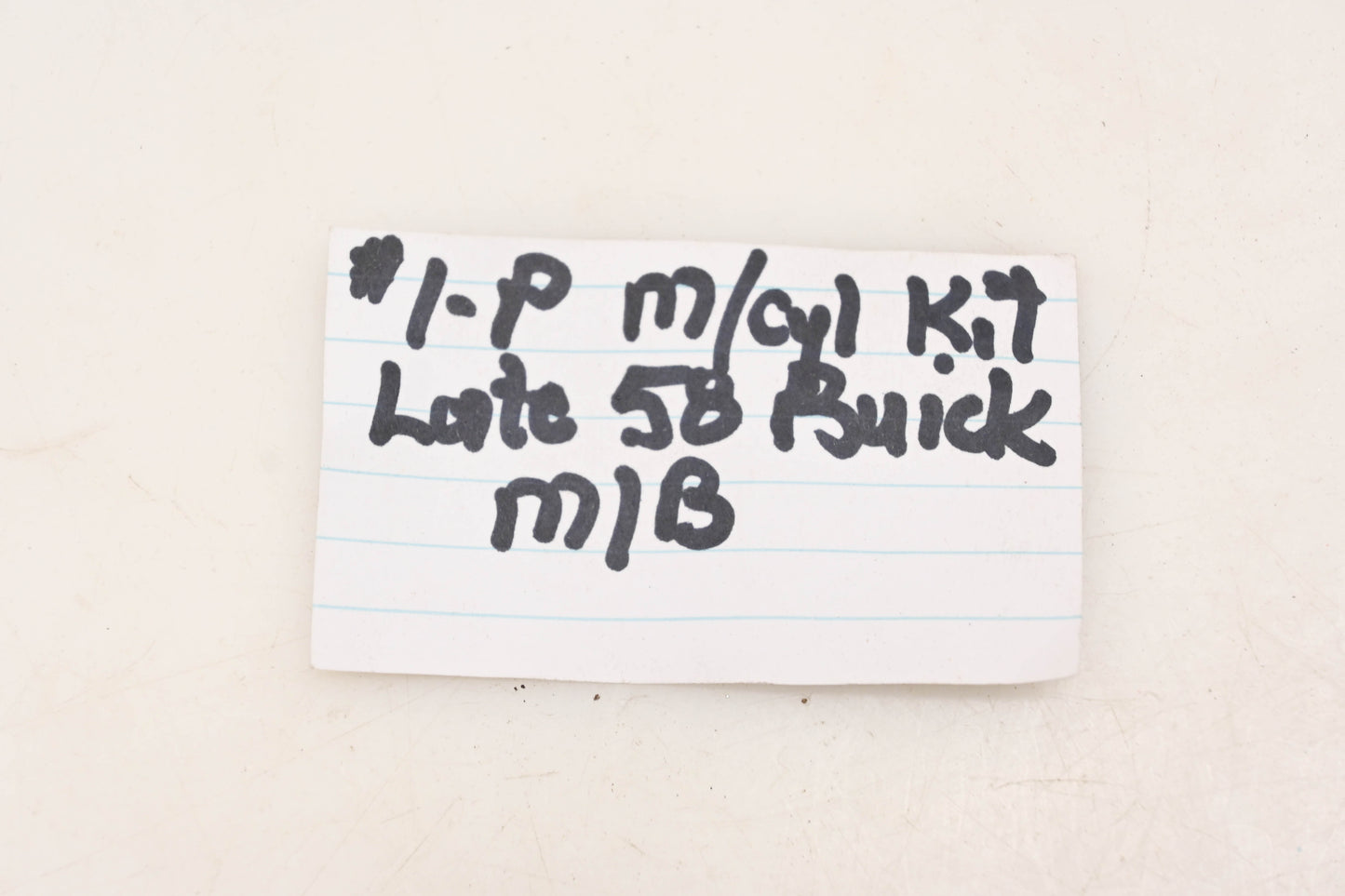 EIS 1-P Master Cylinder Repair Kit NOS