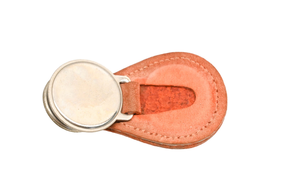New OEM Ford YO048-11 Fairmont Leather Key Chain NOS