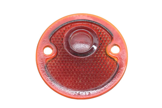 Aftermarket 24017 Red Glass 3.5" Taillight Lens NOS