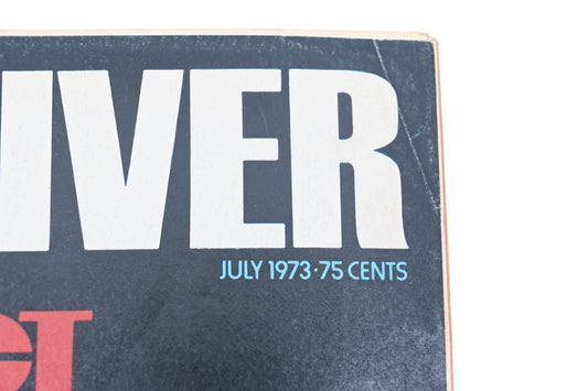 Car And Driver MD038-27 July 1973 Magazine