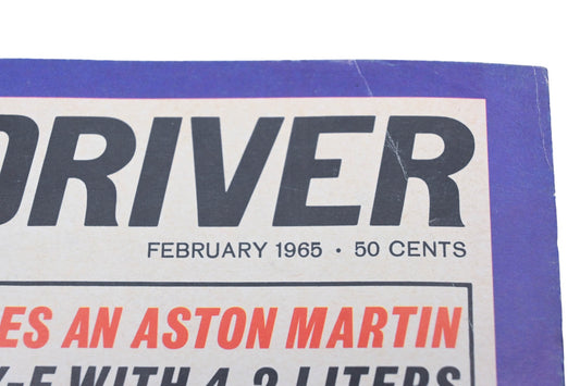 Car And Driver MD038-29 February 1965 Magazine