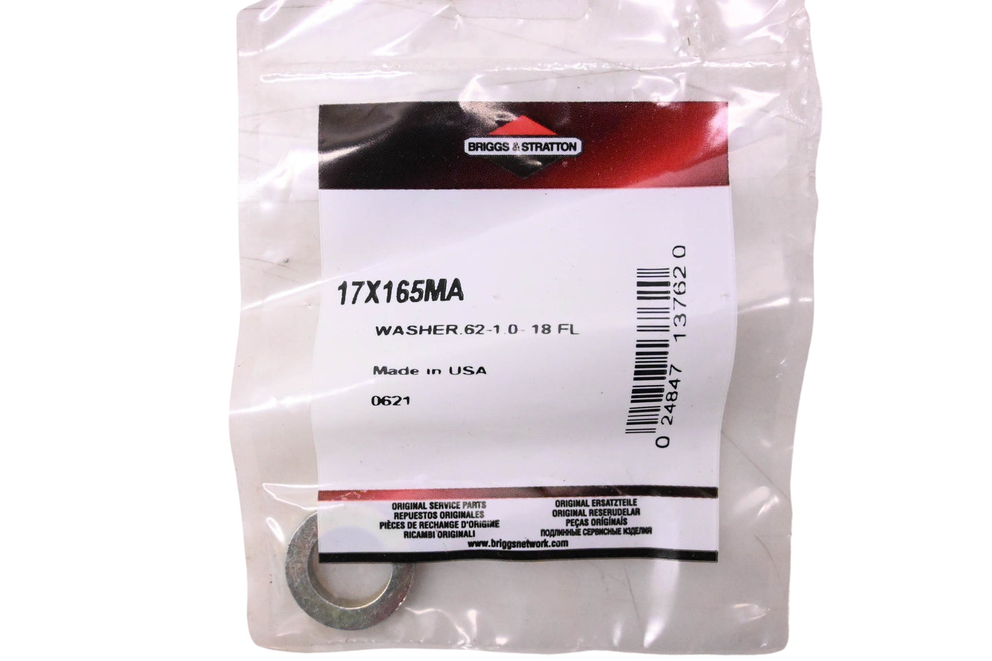Briggs & Stratton 17X165MA Washer NOS