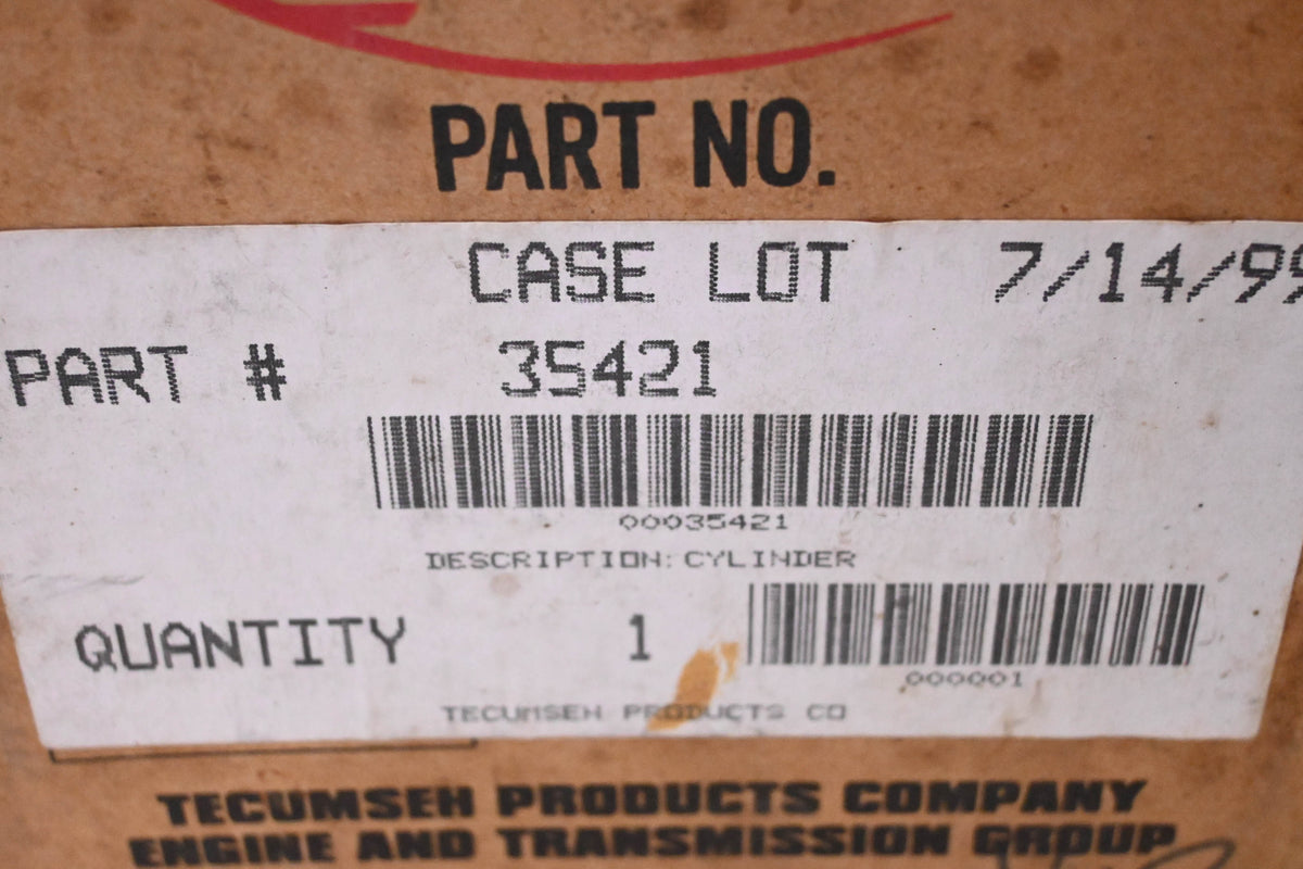 New OEM Tecumseh 35421, 708387 Cylinder Assembly Kit NOS
