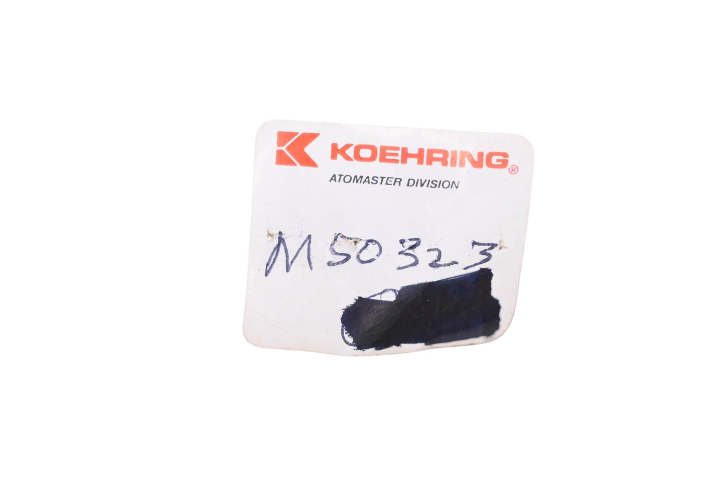 Koehring M50323 Fuel Filler Neck Screen NOS