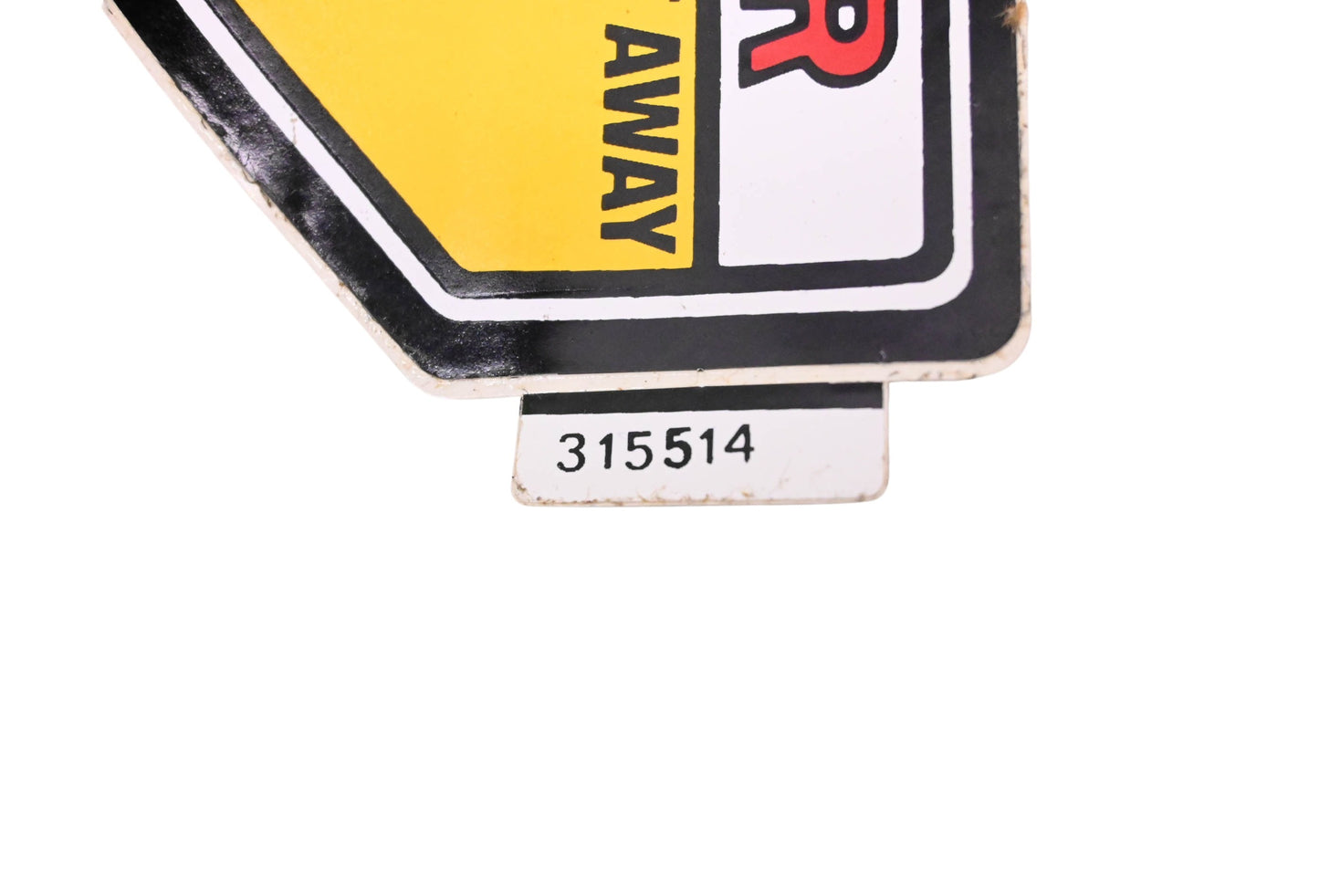 New OEM Briggs & Stratton 315514 Hand-Cut Warning Decal Kit NOS