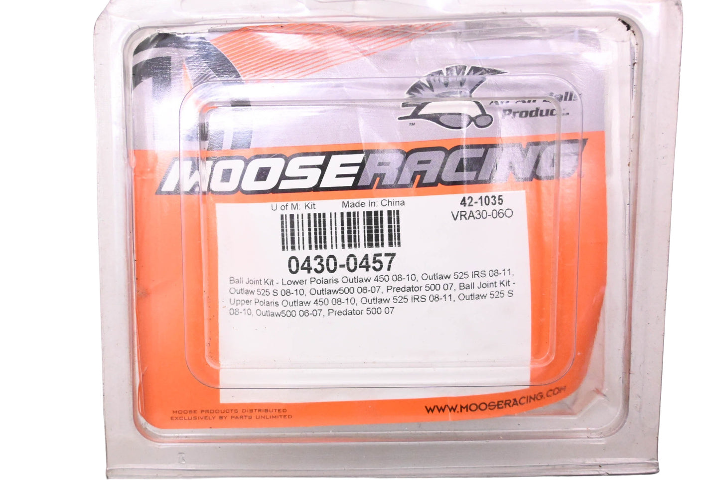 Moose Racing 0430-0457 Lower Ball Joint Kit NOS