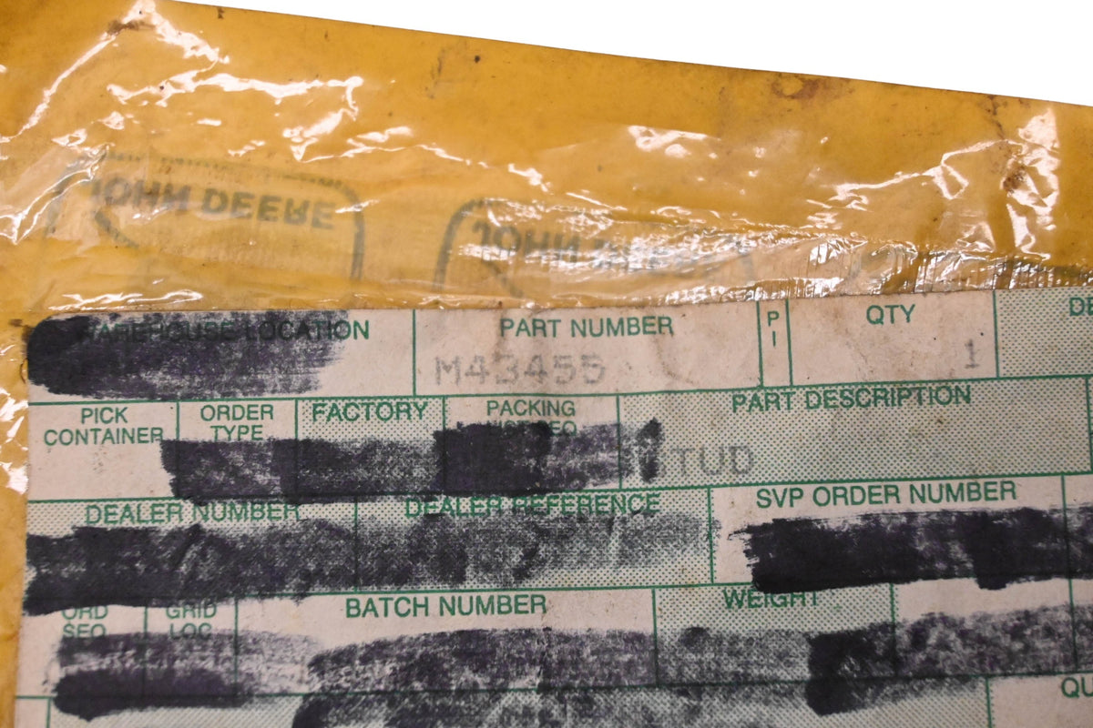 John Deere M43455 Stud NOS