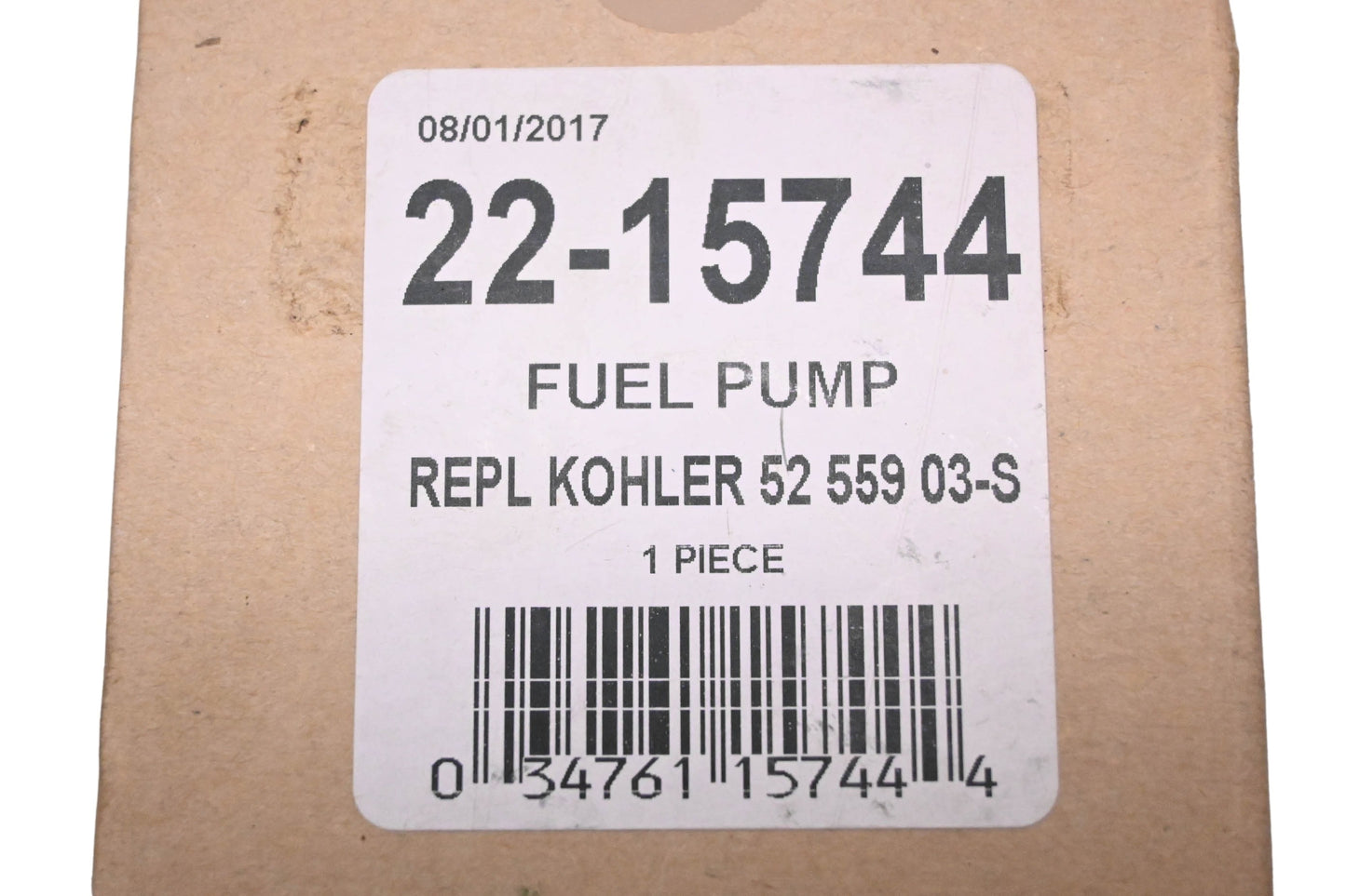 Rotary 22-15744 Fuel Pump Assembly Kit NOS