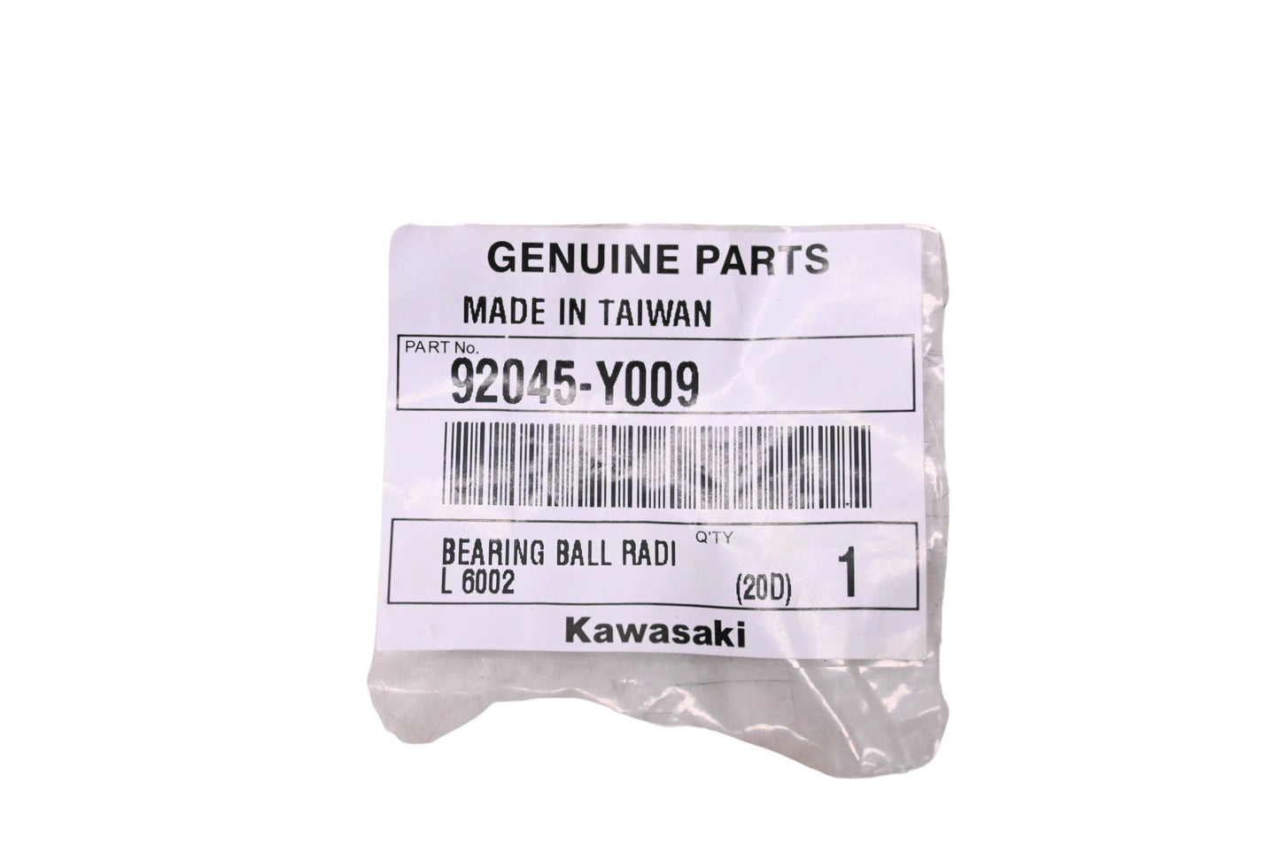 New OEM Kawasaki 92045-Y009 Ball Bearing NOS
