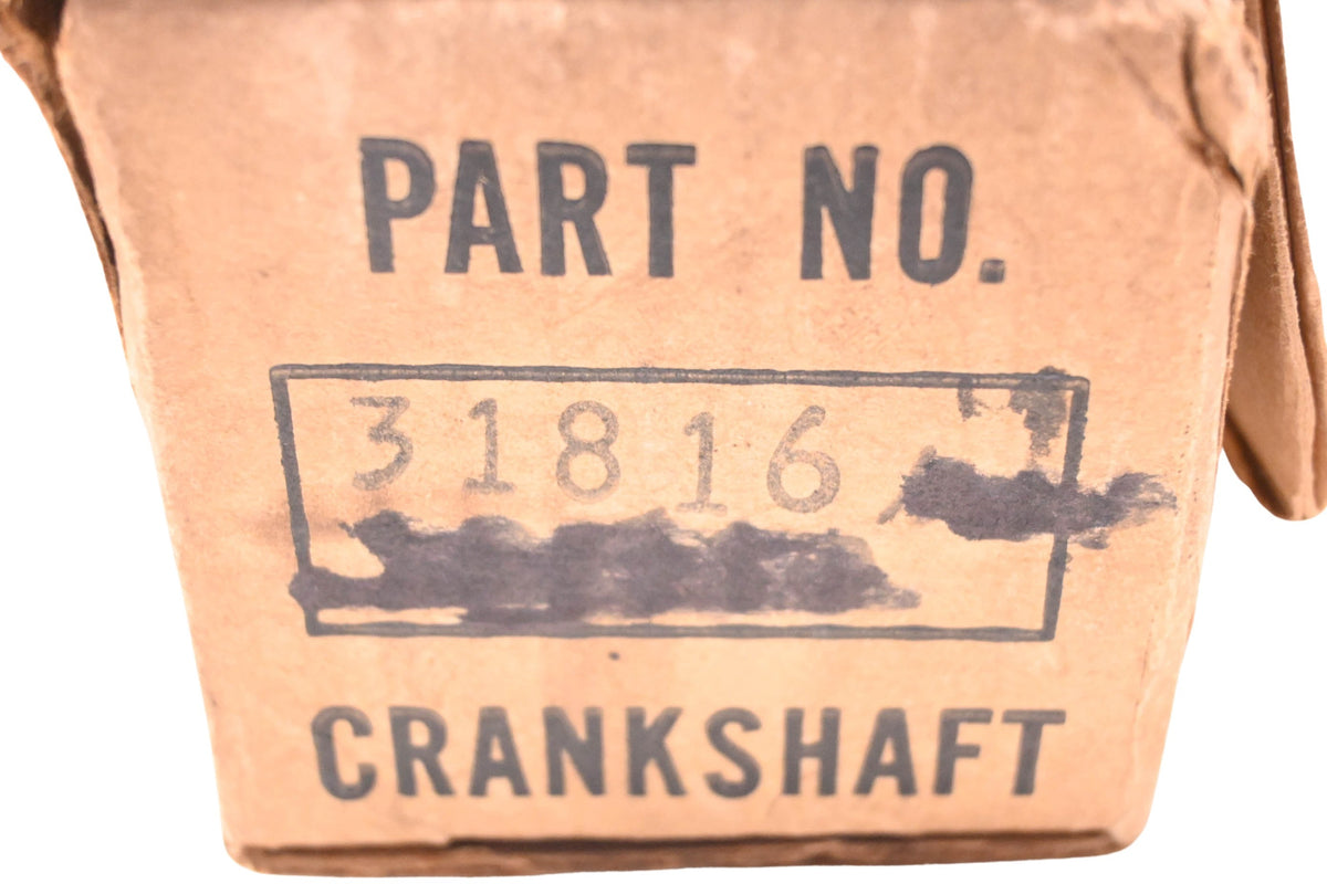New OEM Tecumseh 31816 Crankshaft Assembly NOS