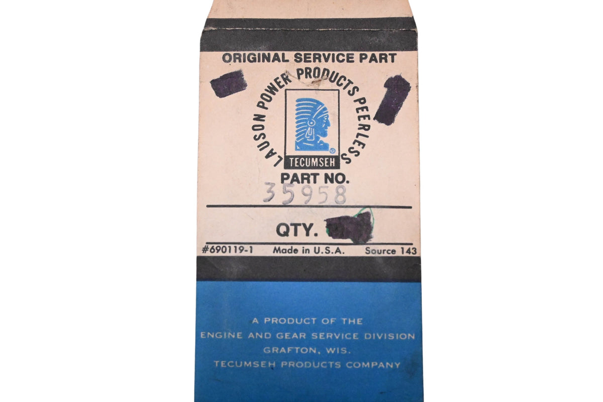 New OEM Tecumseh 35958 Gasket NOS