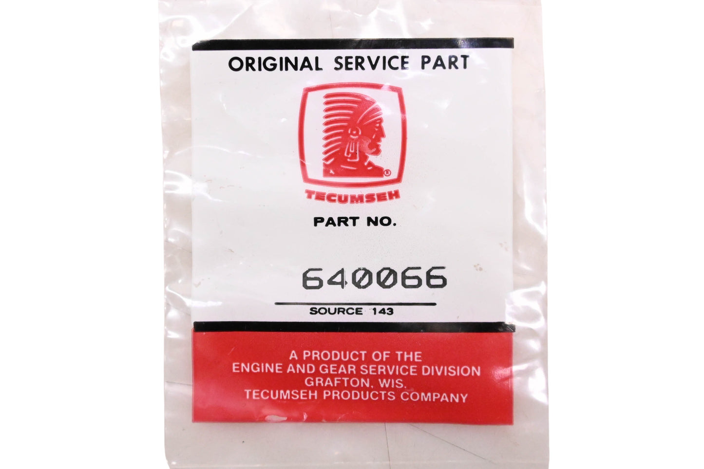 New OEM Tecumseh 640066 Shutter NOS