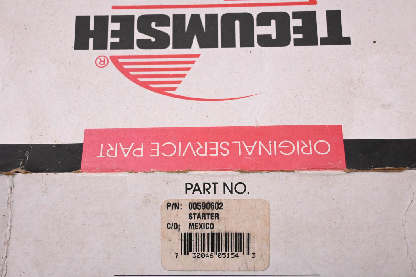 New OEM Tecumseh 00590602, 590602 Recoil Pull Starter Assembly NOS