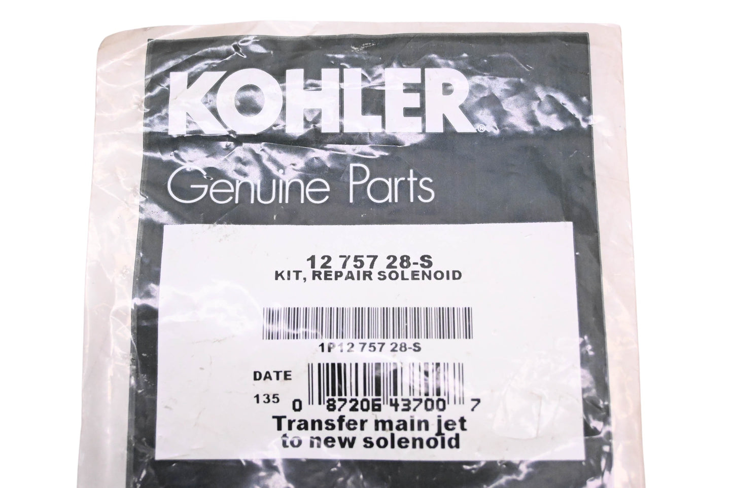 Kohler 12 757 28-S Solenoid Repair Kit NOS