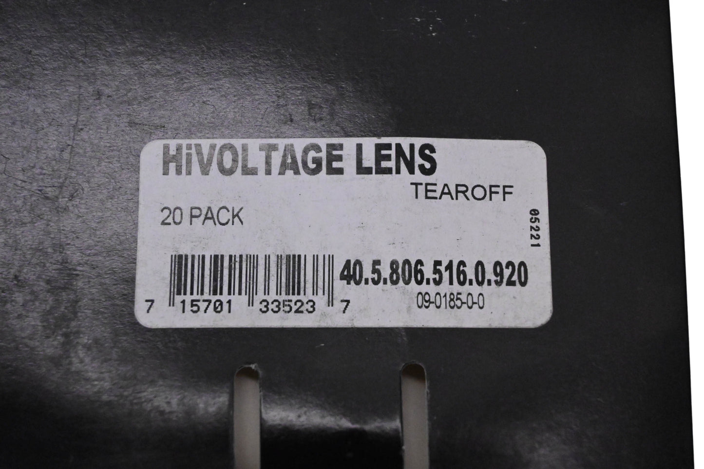 Scott 09-0185-0-0 20 Pack High Voltage Goggle Replacement Tear Off Lens NOS