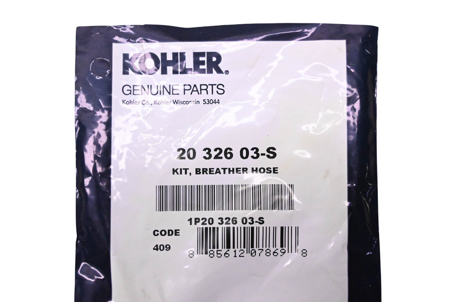 Kohler 20 326 03-S Breather Hose Kit NOS
