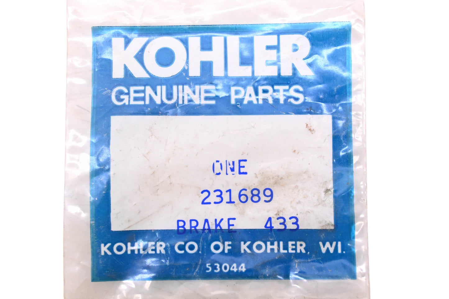 Kohler 231689 Brake NOS