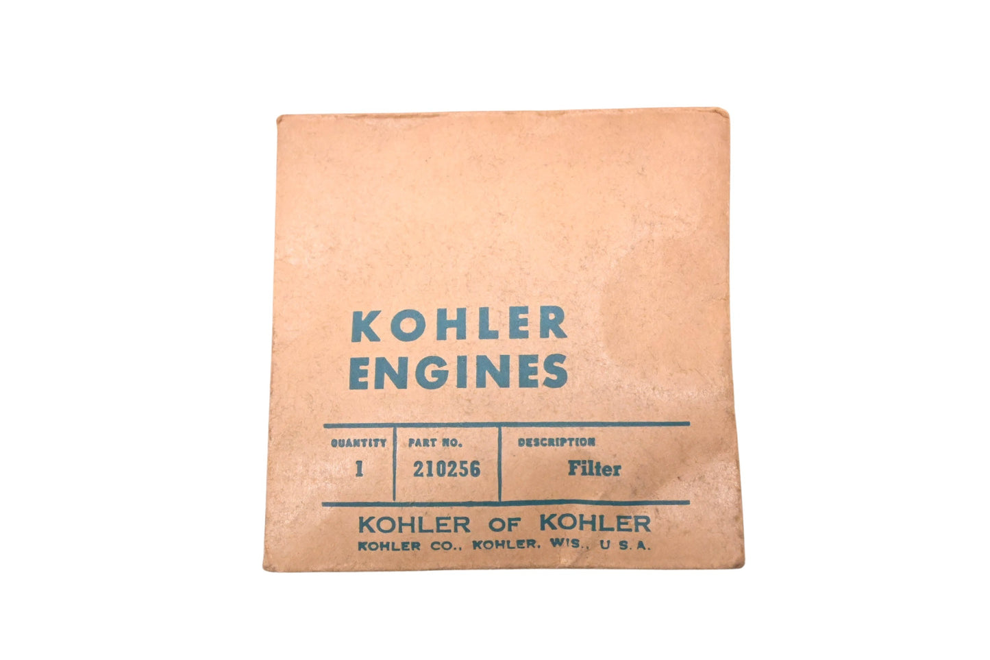 Kohler 210256 Filter NOS