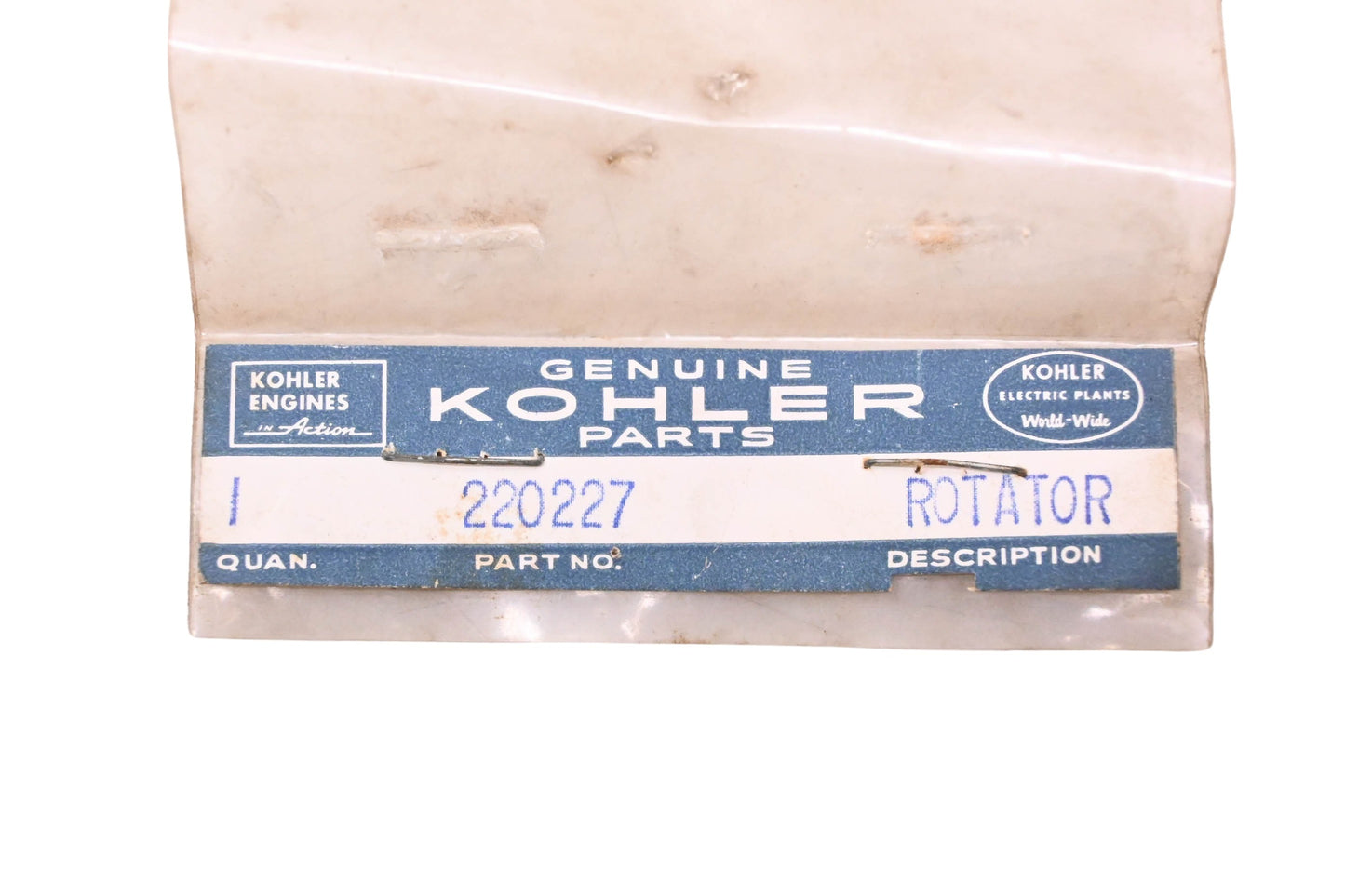 Kohler 220227 Rotator NOS