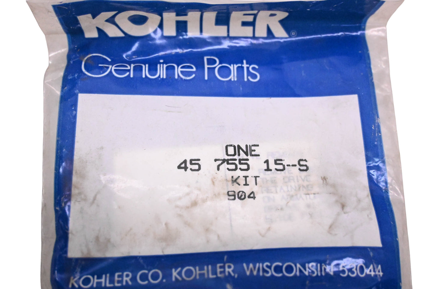 Kohler 45 755 15-S Starter Drive Kit NOS