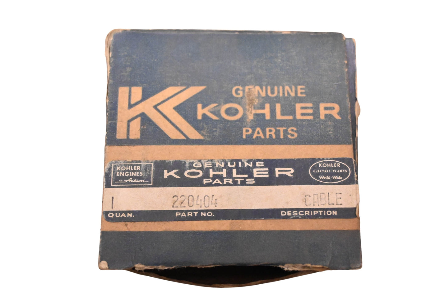 Kohler 220404 48" Steel Starter Cable NOS