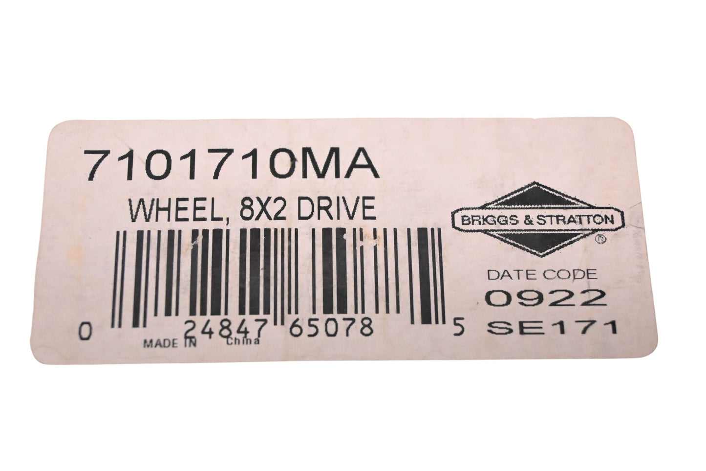 New OEM Briggs & Stratton 7101710MA Geared Drive Wheel NOS