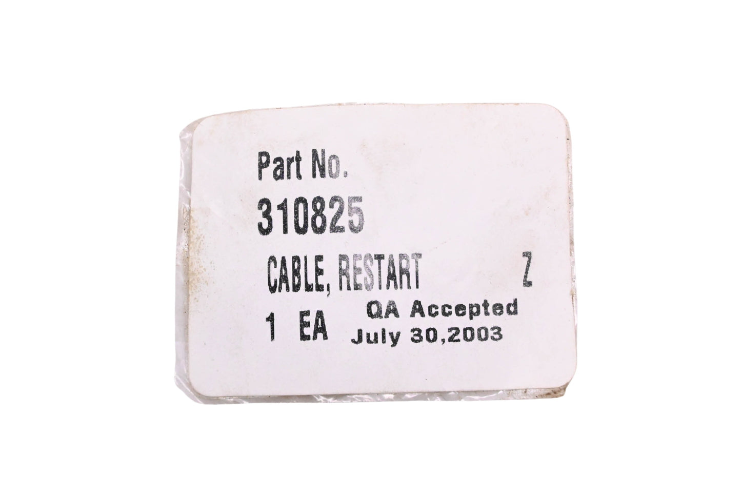 Murray 310825, 310825MA Restart Cable NOS