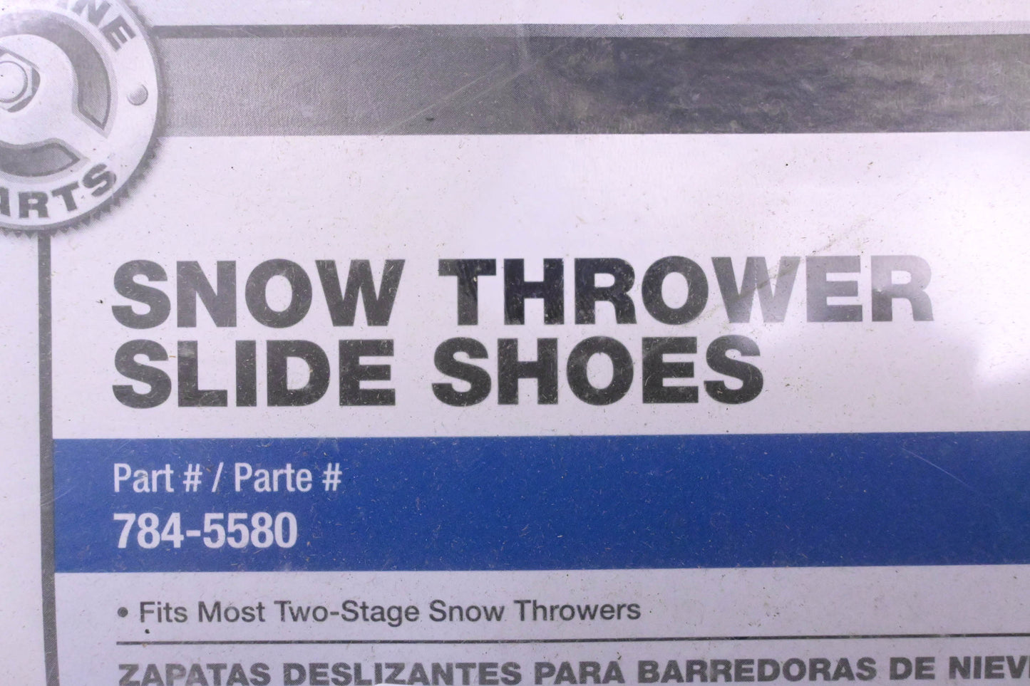 MTD 784-5580 Snow Thrower Slide Shoe Kit NOS