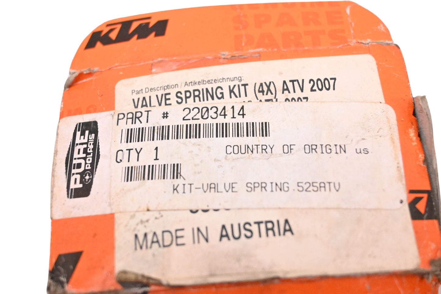 New OEM Polaris 2203414 Valve Spring Kit NOS