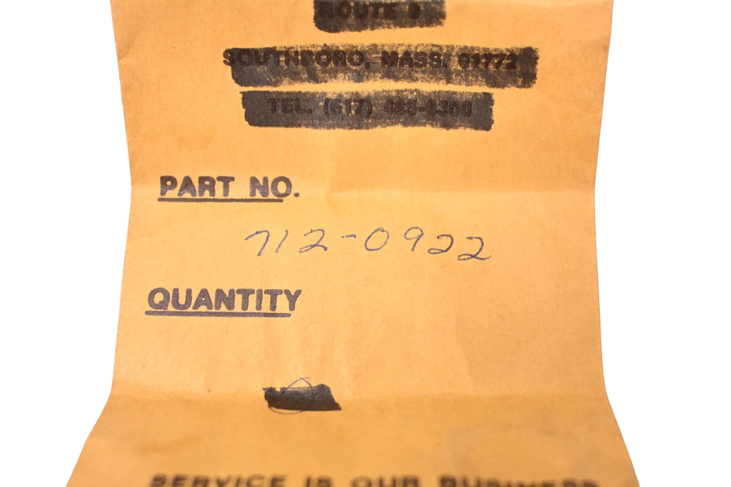 MTD 712-0922 Nut NOS