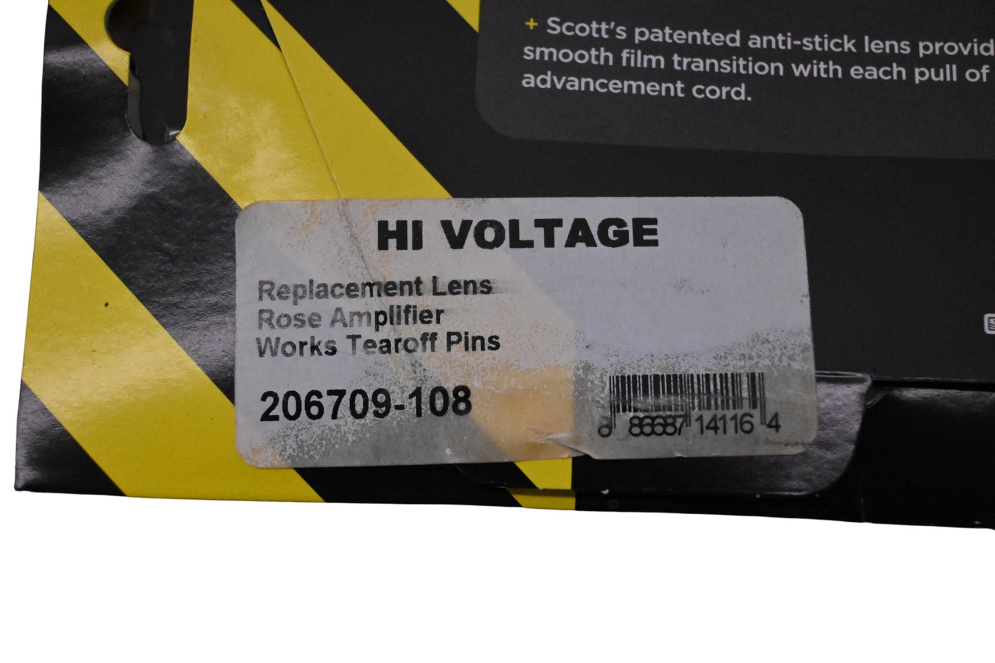Scott 206709-108 Hi Voltage AMP Rose Replacement Goggle Lens NOS