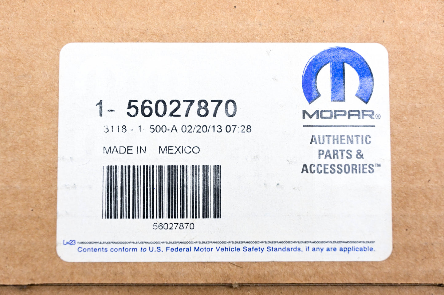 Mopar 56027870 Crankshaft Angle Position Sensor NOS
