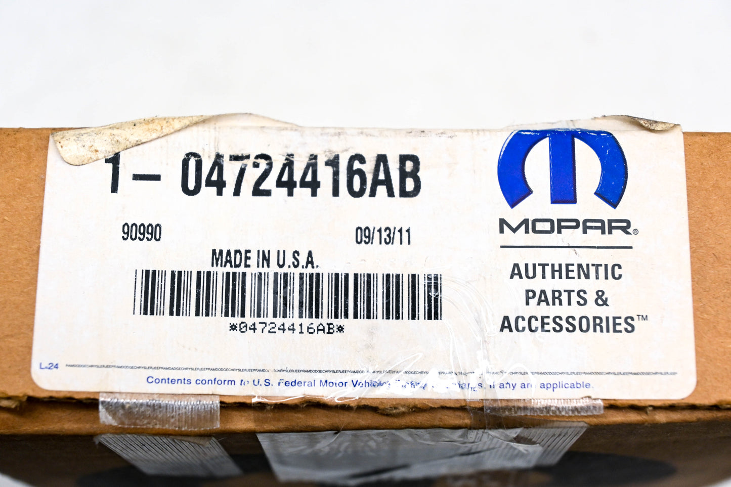 Mopar 04724416AB, 4724416AB Rear Passenger Window Motor Kit NOS