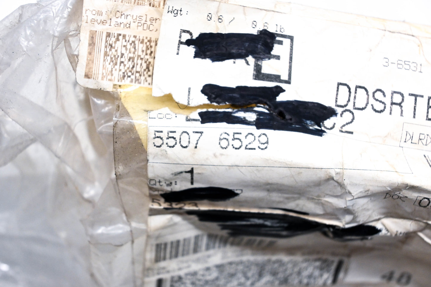 Mopar 55076529 Inner Bumper Face Bar Bracket NOS