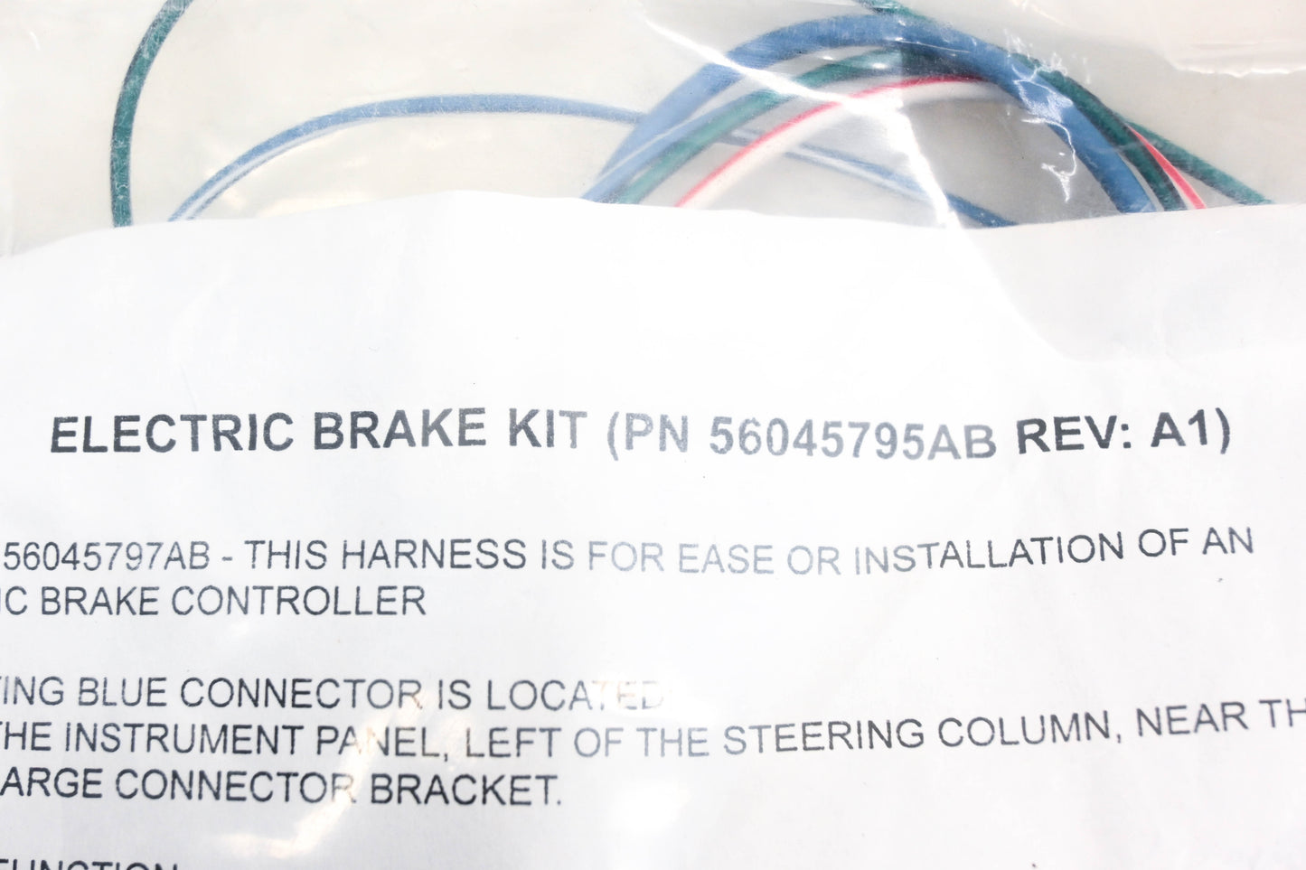 Mopar 56045795AB Brake Controller Wiring Harness NOS