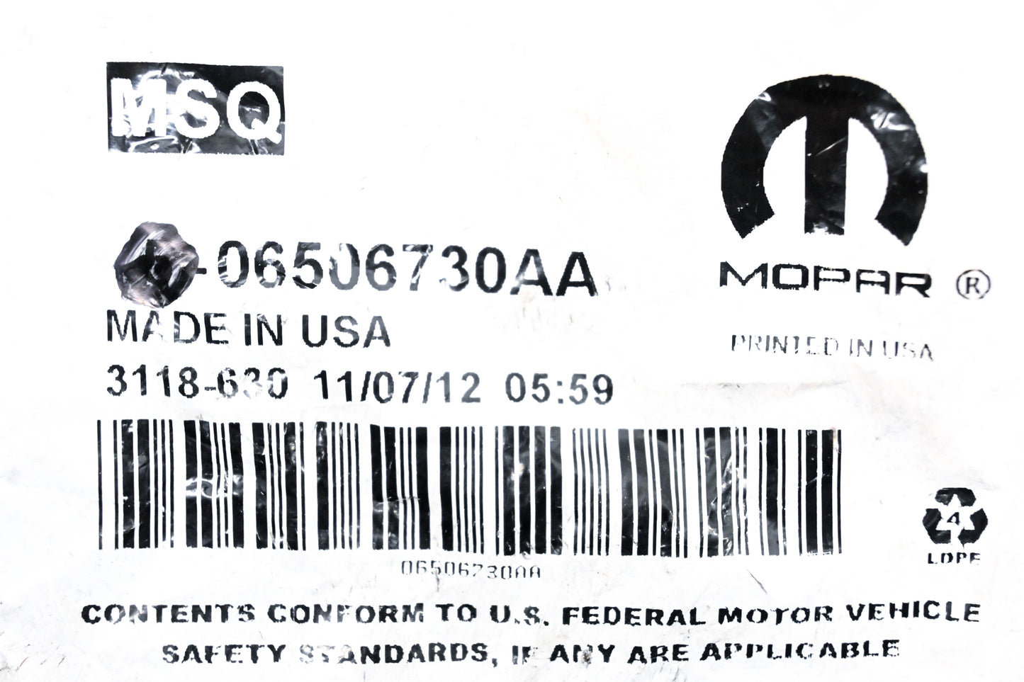 Mopar 06506730AA, 6506730AA Wheel Lug Stud NOS