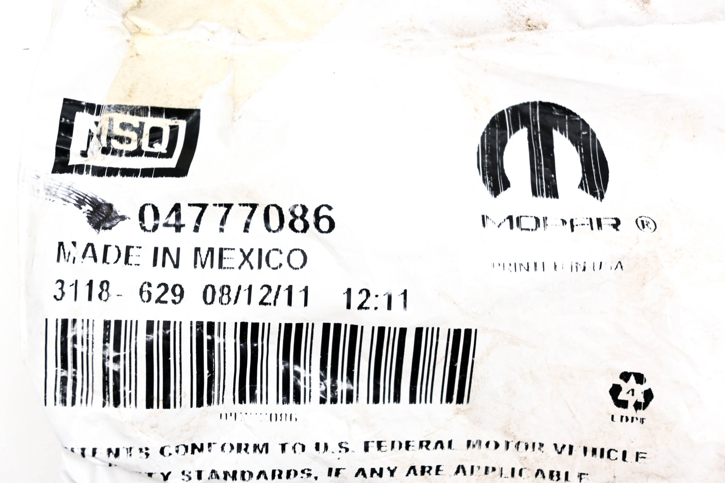 Mopar 04777086, 4777086 Oil Seal NOS