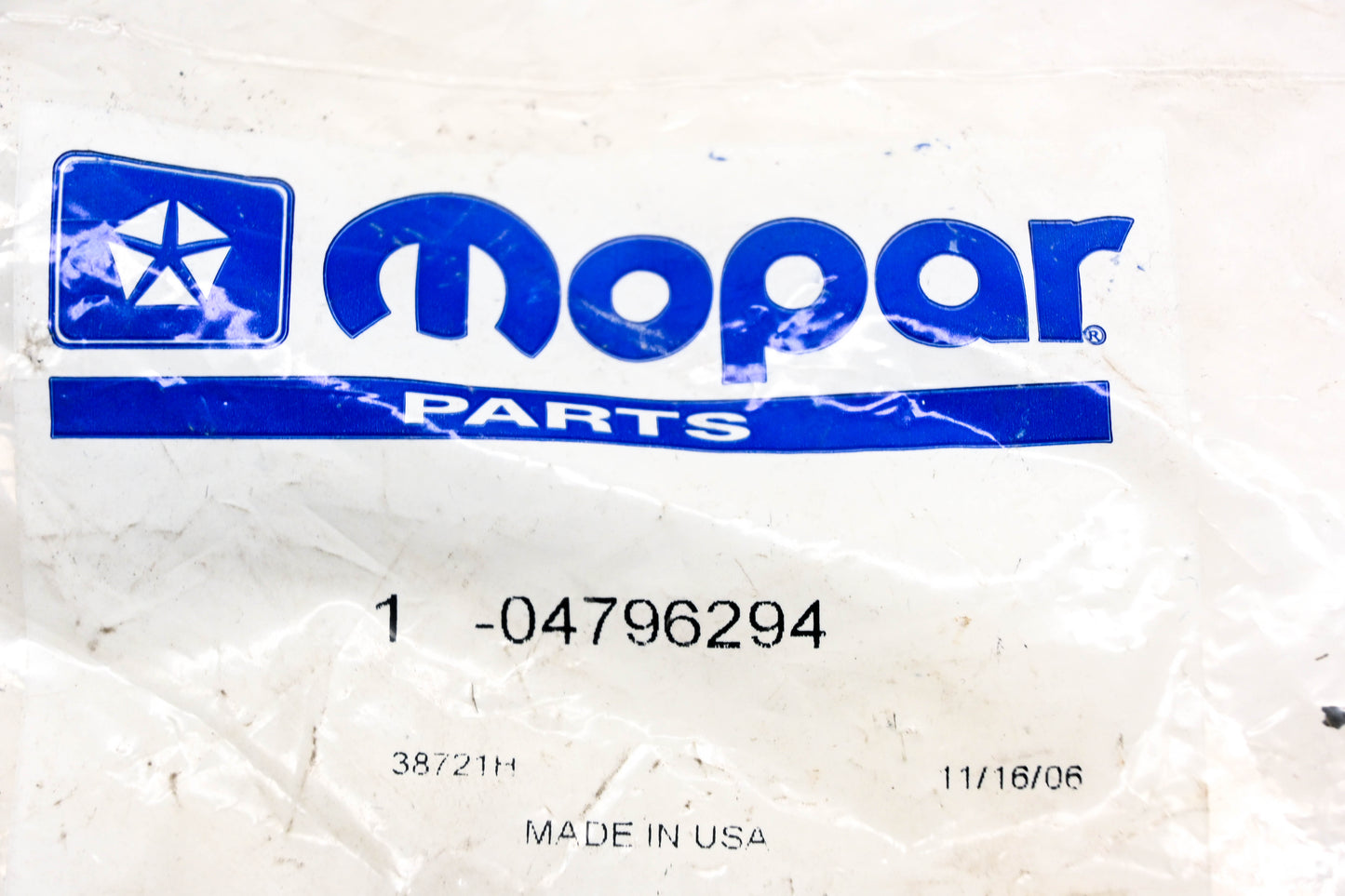 Mopar 04796294, 4796294 Quick Connect O Ring Kit NOS