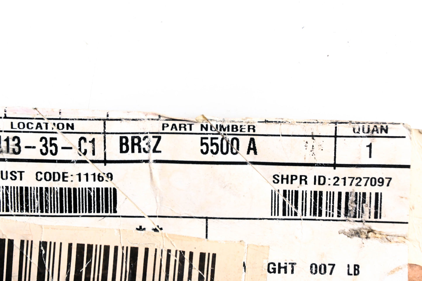 New OEM Ford BR3Z-5500-A Rear Upper Suspension Arm Assembly NOS