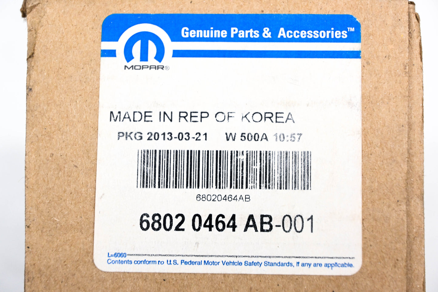 Mopar 68020464AB Sway Bar Link Kit NOS